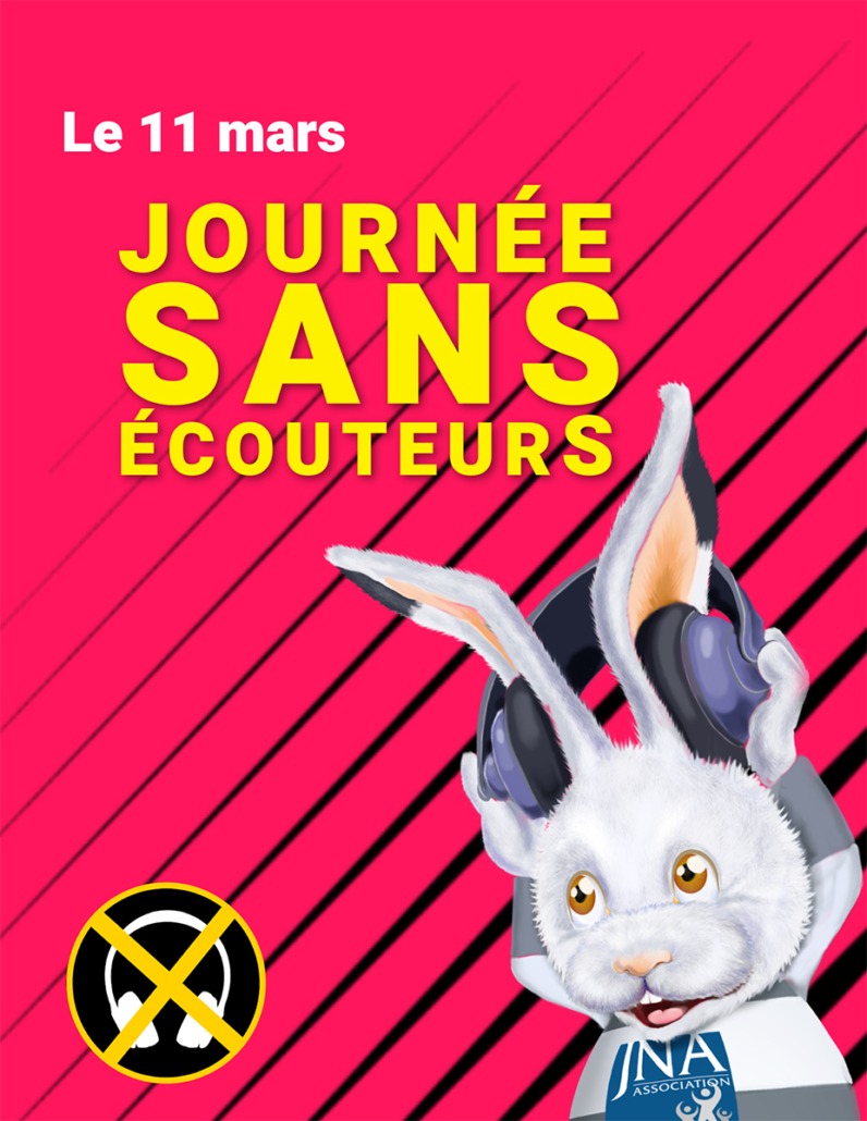 affiche de la journée sans écouteurs audition cornuau